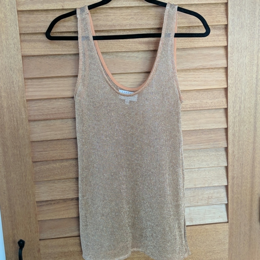 3/$30 Kendall + Kylie rose gold tank